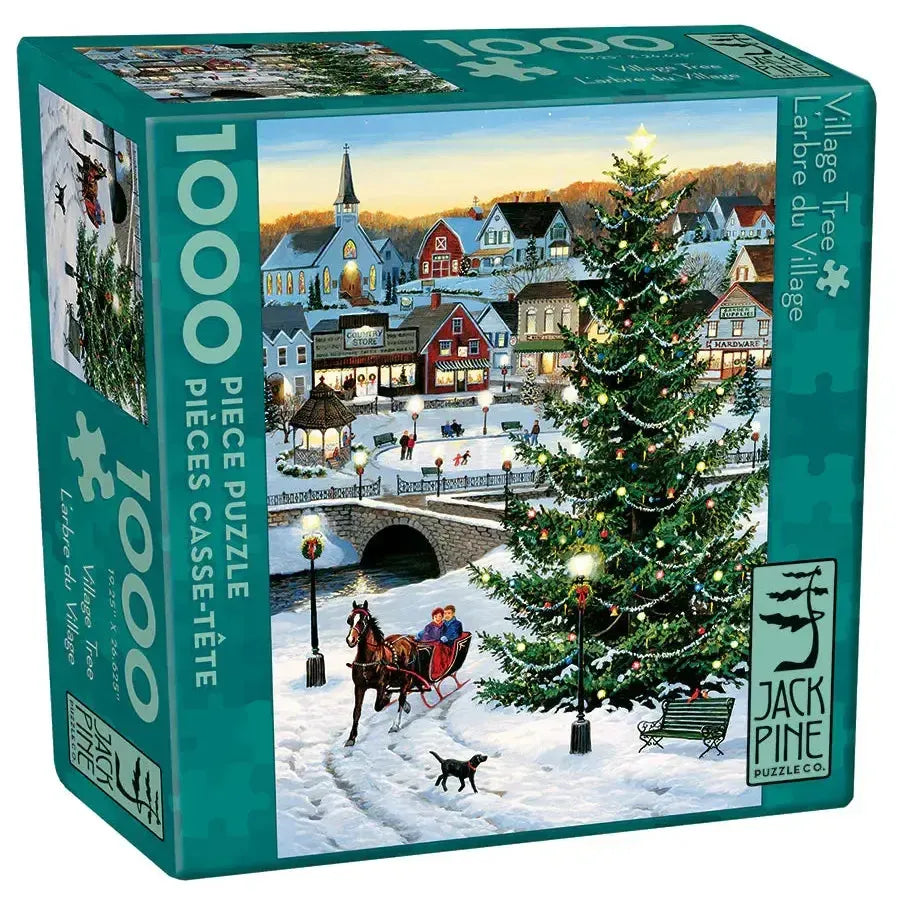 Village Tree 1000 Piece Jigsaw Puzzle Jack Pine (ONLINE ORDER ONLY)