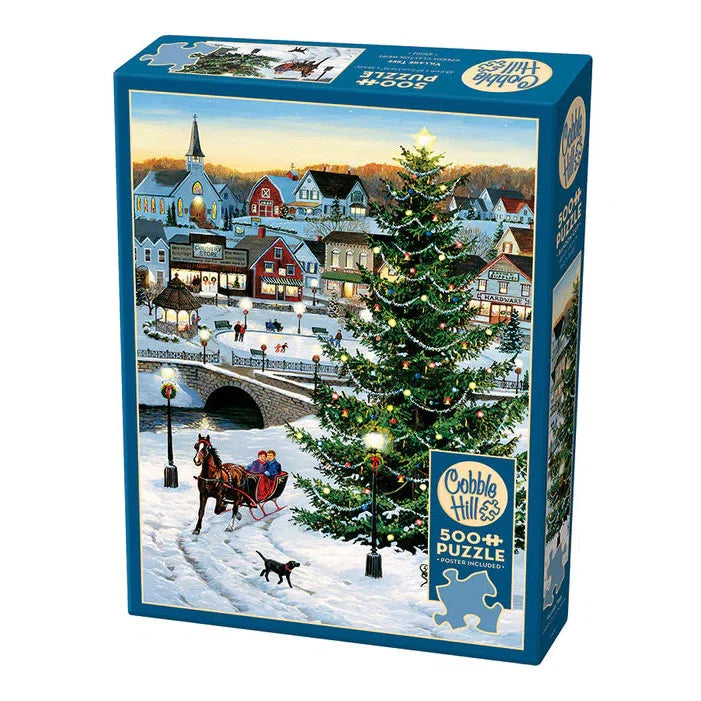 Village Tree 500 Piece Jigsaw Puzzle Cobble Hill (ONLINE ORDER ONLY)