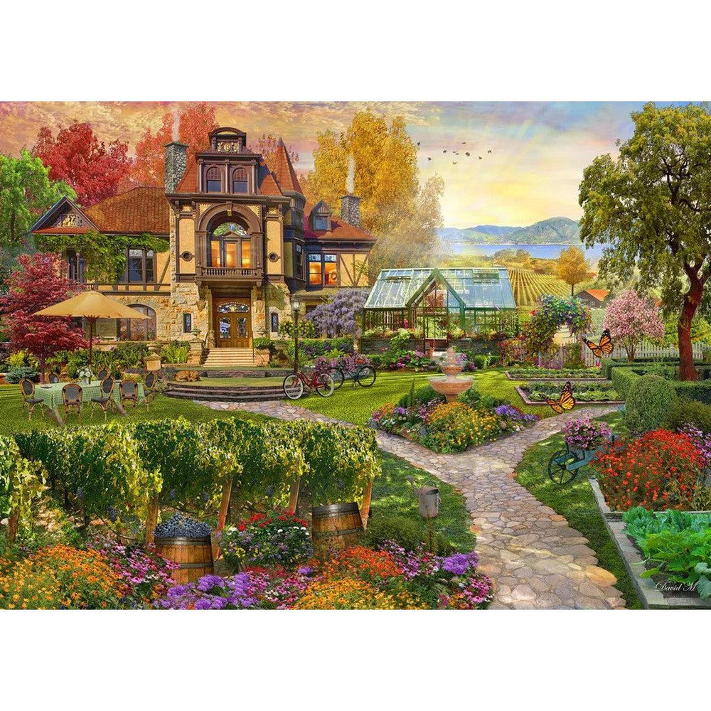Vineyard Retreat 1500 Piece Jigsaw Puzzle Springbok (ONLINE ORDER ONLY)