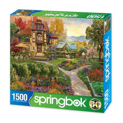 Vineyard Retreat 1500 Piece Jigsaw Puzzle Springbok (ONLINE ORDER ONLY)