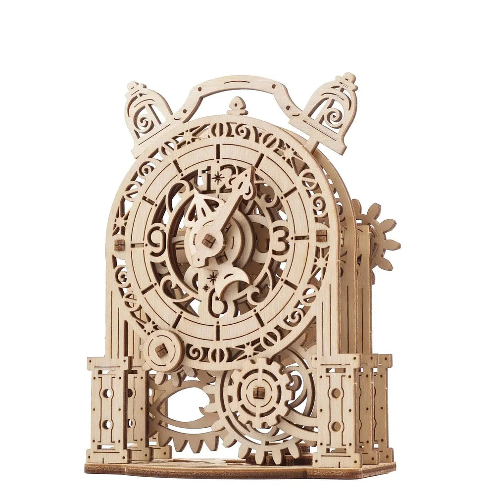 Vintage Alarm Clock 3D Wood Model Kit UGEARS (ONLINE ORDER ONLY)