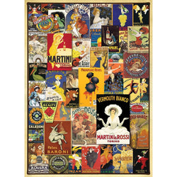 Vintage Posters 1000 Piece Jigsaw Puzzle Eurographics (ONLINE ORDER ONLY)