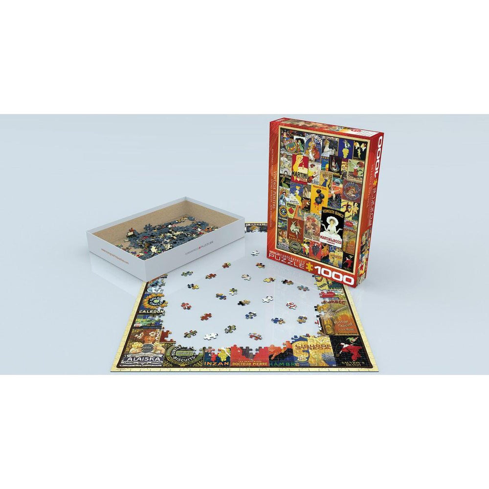 Vintage Posters 1000 Piece Jigsaw Puzzle Eurographics (ONLINE ORDER ONLY)