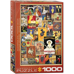 Vintage Posters 1000 Piece Jigsaw Puzzle Eurographics (ONLINE ORDER ONLY)