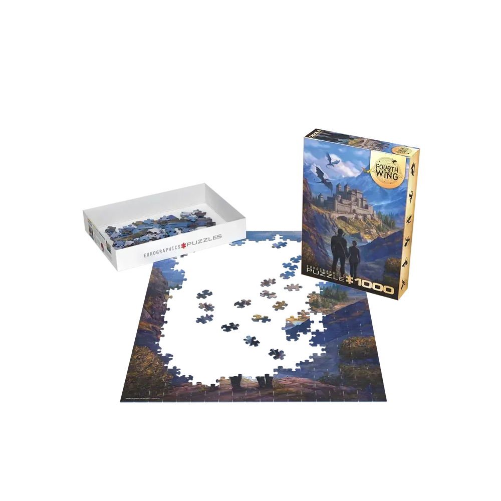 Violet & Xaden Fourth Wing 1000 Piece Jigsaw Puzzle Eurographics