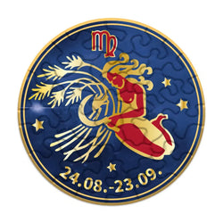 Virgo Zodiac 33 Piece Mini Matchbox Jigsaw Puzzle Curiosi (ONLINE ORDER ONLY)