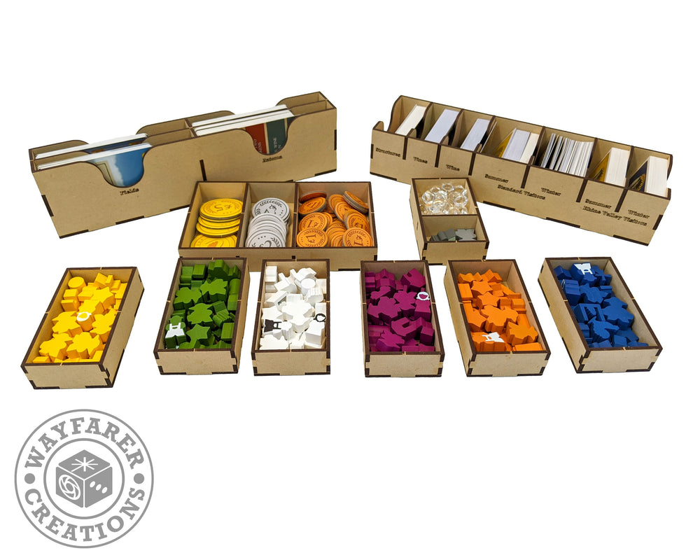 Viticulture Board Game Organizer Insert (ONLINE ORDER ONLY)