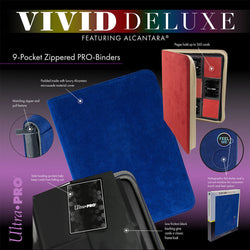 Vivid Deluxe 9-Pocket Zippered PRO-BINDER® (ONLINE ORDER ONLY)