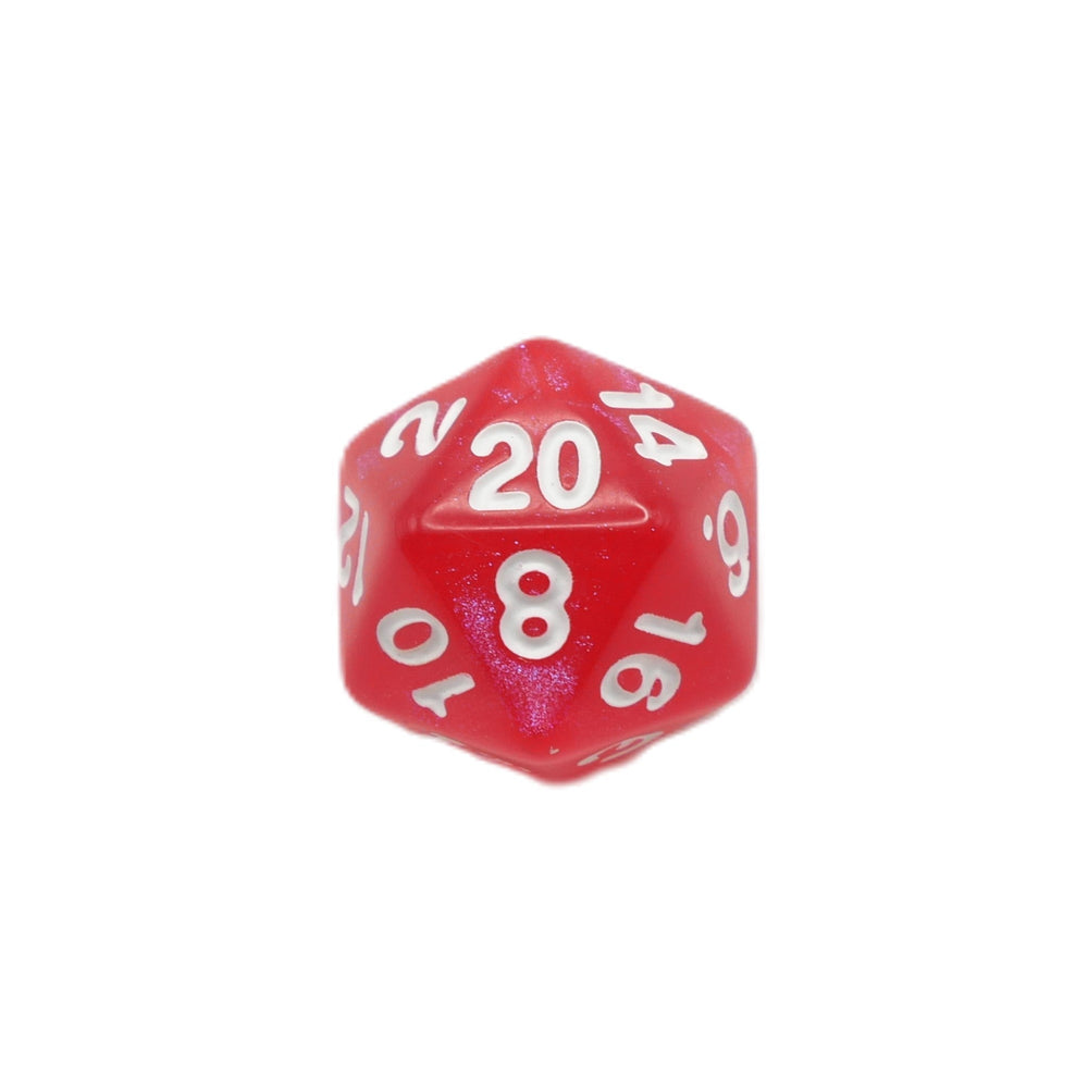 Voltorb's Shell - 7 Piece DnD Dice Set | Acrylic RPG Gaming Dice (ONLINE ORDER ONLY)