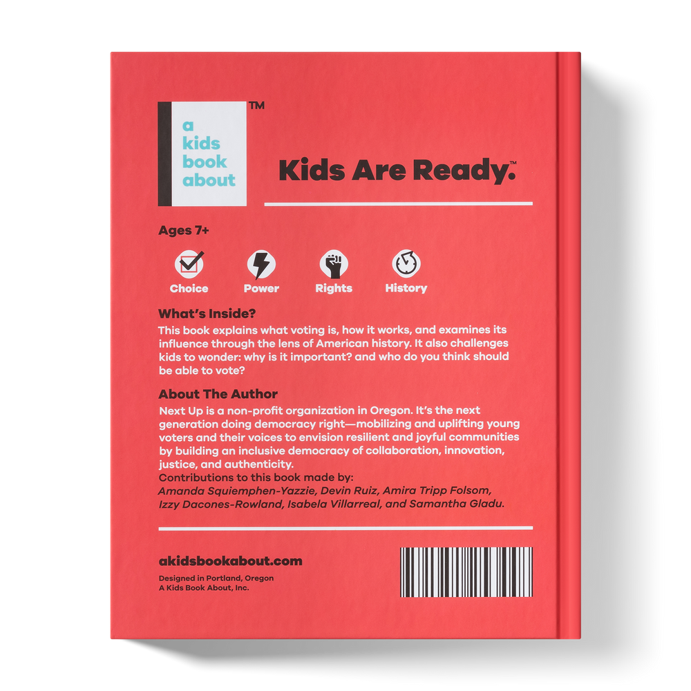 A Kids Book About Voting (ONLINE ORDER ONLY)