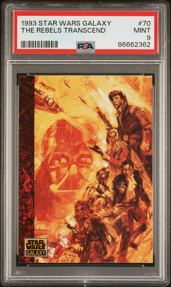 1993 STAR WARS GALAXY THE REBELS TRANSCEND  #70 - PSA 9 (Online Order Only)