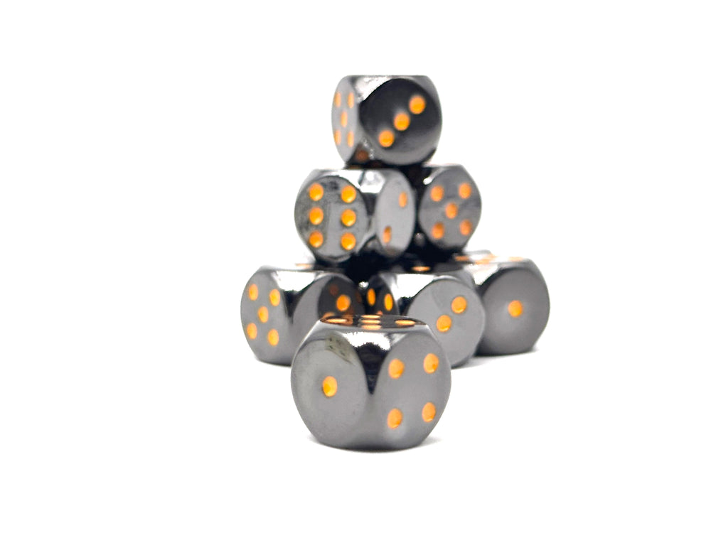 Warpips: Black Lava - 10 - 12mm D6 (Online Only)