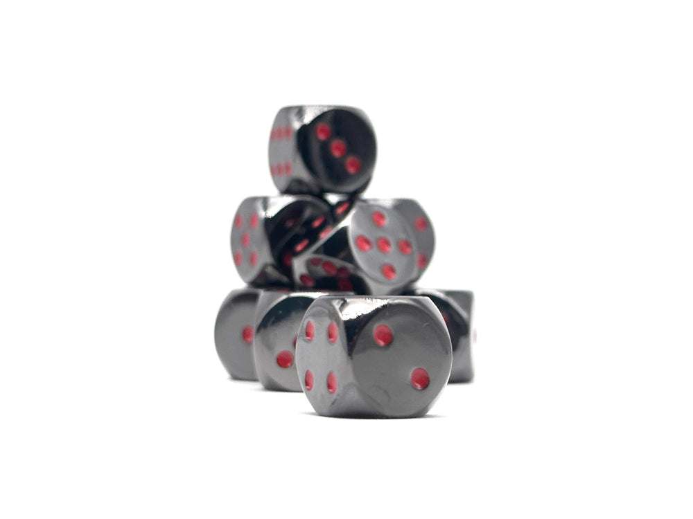 Warpips: Nightmare Black - 10 - 12mm D6 (Online Only)