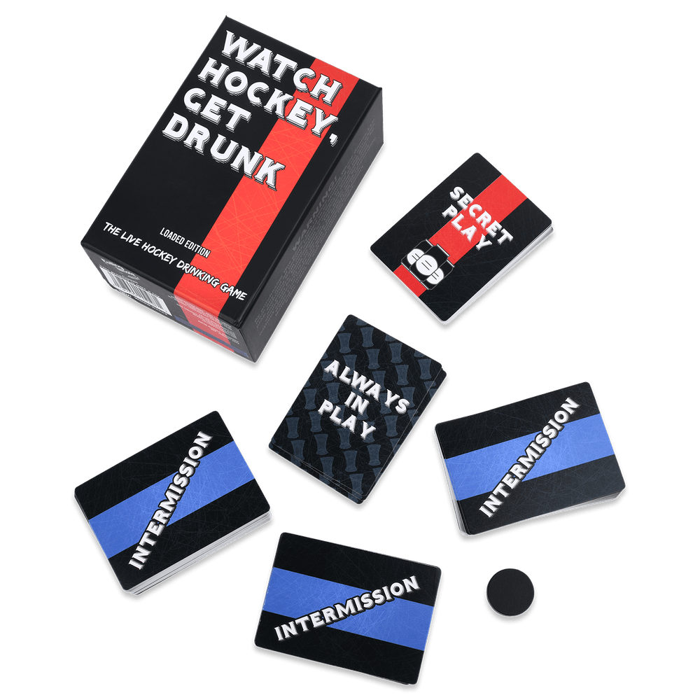 WATCH HOCKEY, GET DRUNK - The Live Hockey Drinking Game (Online Order Only)