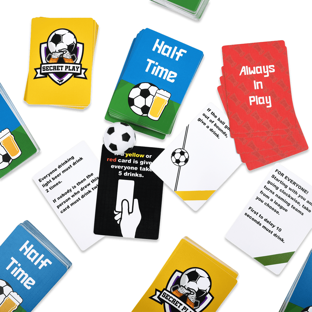 WATCH SOCCER, GET DRUNK - The Live Soccer Drinking Game (Online Order Only)
