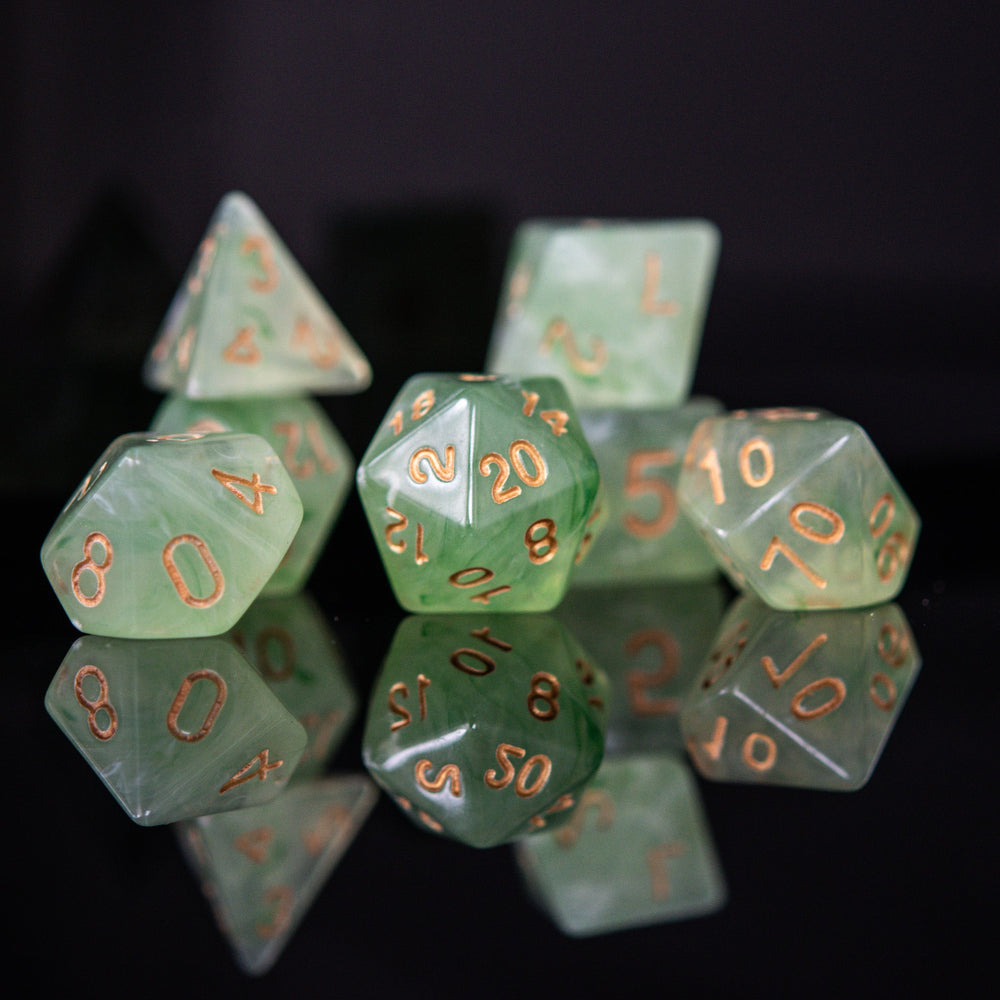 Elixir of Water Breathing Acrylic Dice Set (ONLINE ORDER ONLY)