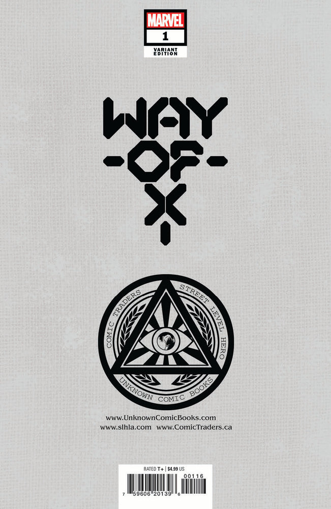 Way Of X #1 Unknown Comics Jay Anacleto Exclusive Virgin Pixie Var (04/21/2021) (ONLINE ORDER ONLY)