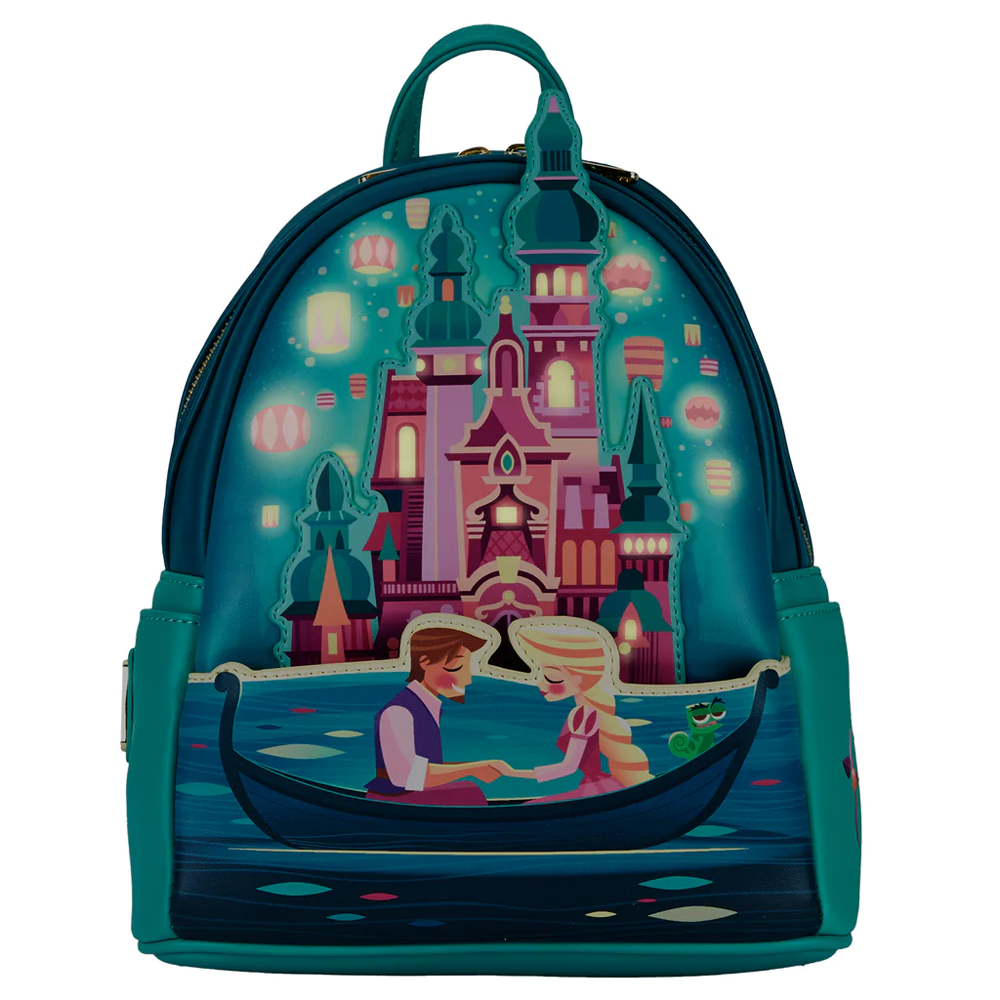Loungefly: Disney - Tangled Rapunzel Castle Glow in the Dark Mini Backpack (ONLINE ORDER ONLY)