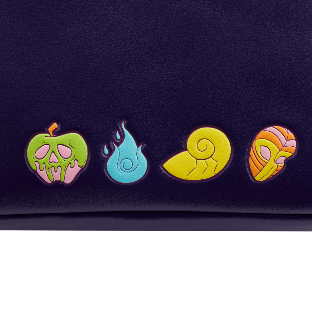 Loungefly: Disney Villains Triple Pocket Glow In The Dark Mini Backpack (ONLINE ORDER ONLY)