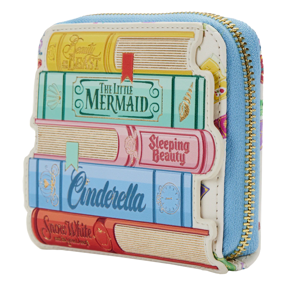 Loungefly: Disney - Princess Books Classics Zip Around Wallet (ONLINE ORDER ONLY)