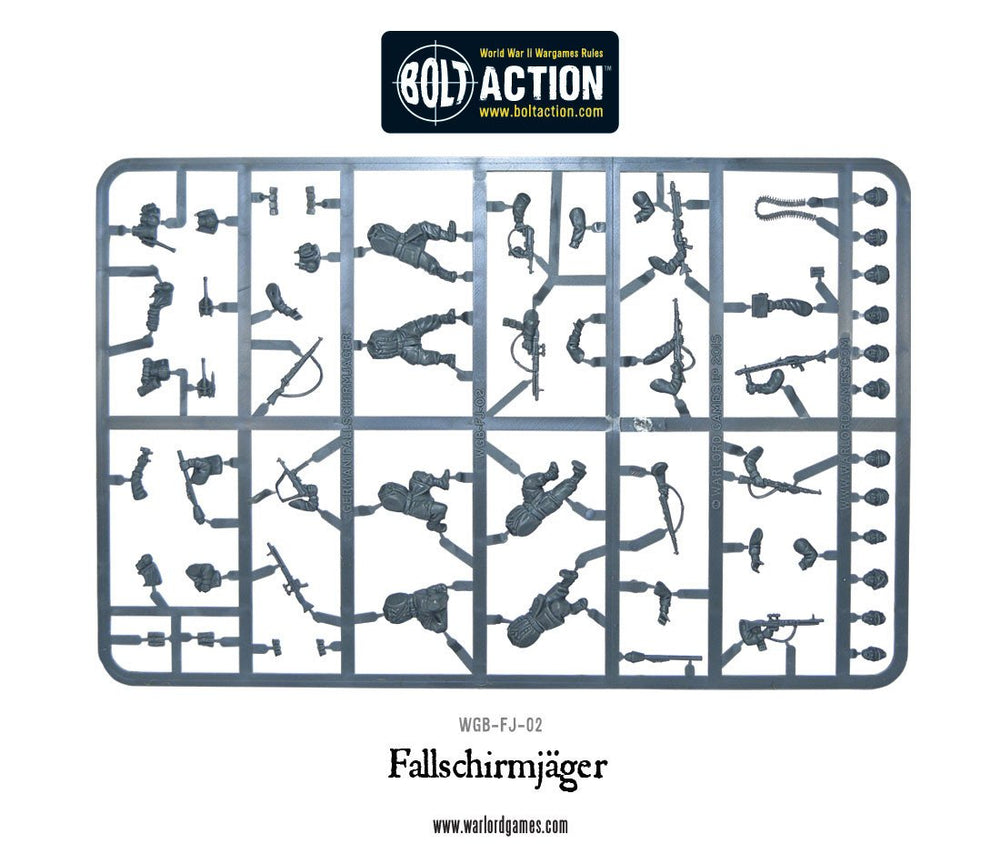 Bolt Action: WWII German Fallschirmjager Starter Army (ONLINE ORDER ONLY)
