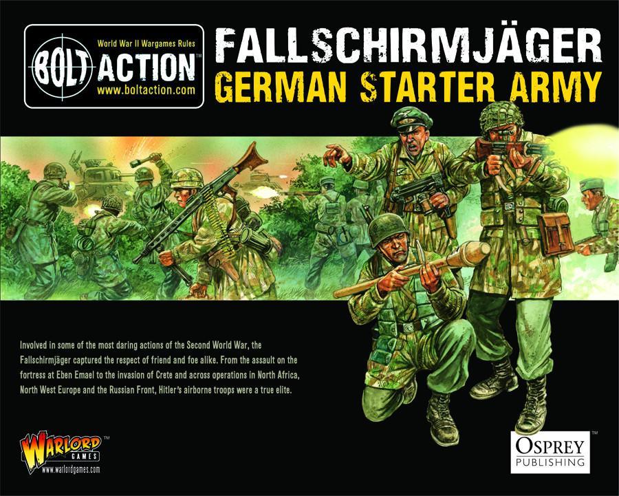 Bolt Action: WWII German Fallschirmjager Starter Army (ONLINE ORDER ONLY)