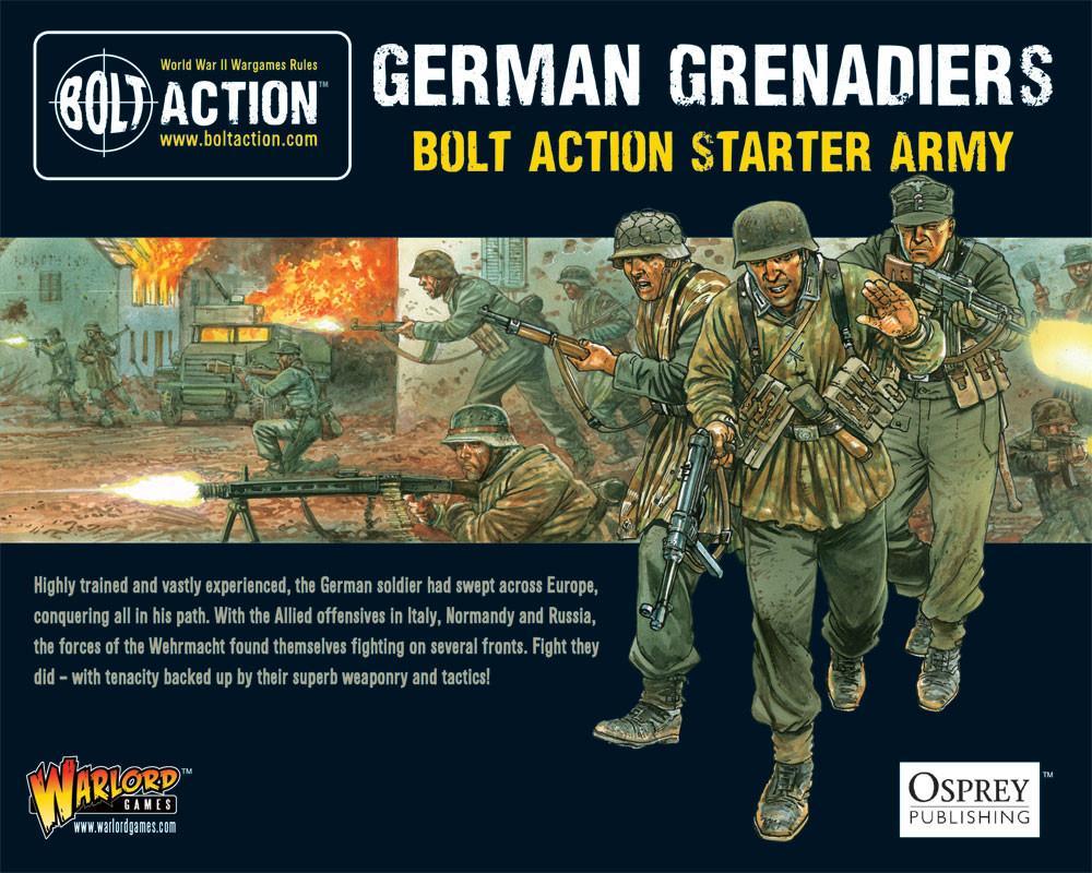 Bolt Action: German Grenadiers Starter Army (ONLINE ORDER ONLY)
