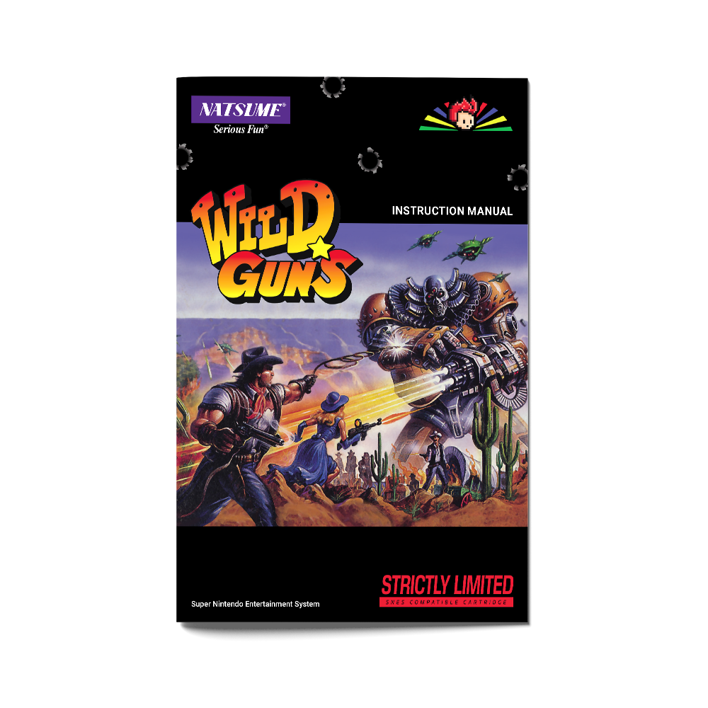 Wild Guns (Strictly Limited) [European Import] (Super Nintendo) (Online Order Only)