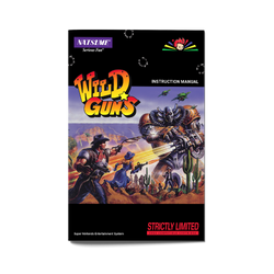 Wild Guns (Strictly Limited) [European Import] (Super Nintendo) (Online Order Only)