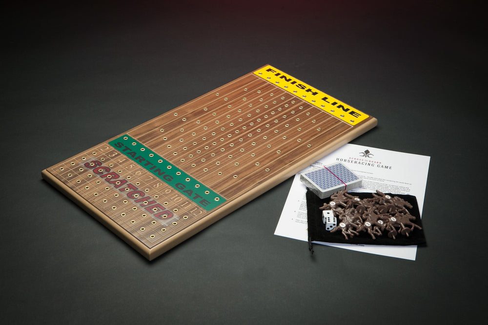 Horseracing Gametop Walnut (Online Order Only)