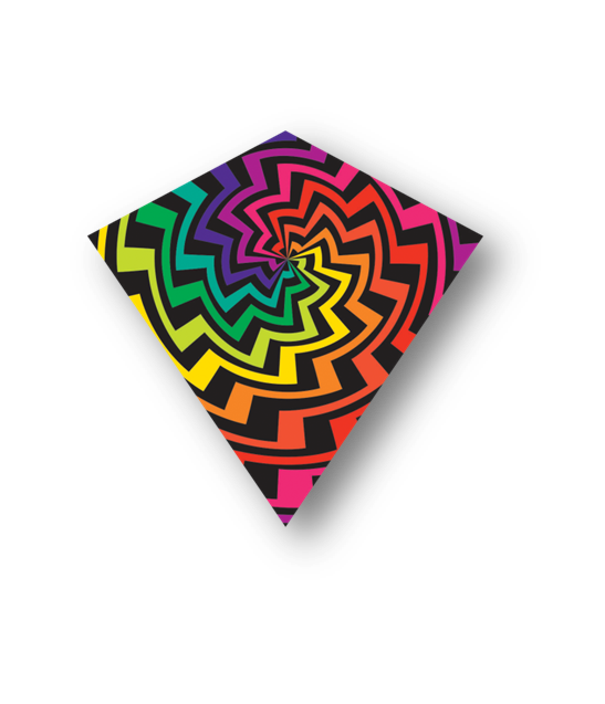 30" Nylon Wind Diamond Spiral (ONLINE ORDER ONLY)