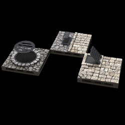 WarLock Tiles: Town & Village - Town Square (ONLINE ORDER ONLY)