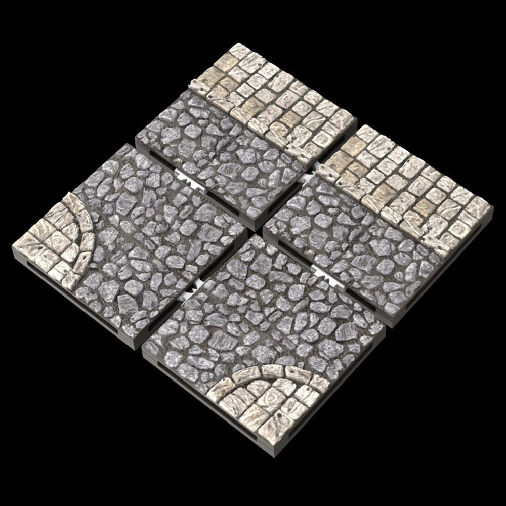 WarLock Tiles: Town & Village - Town Square (ONLINE ORDER ONLY)