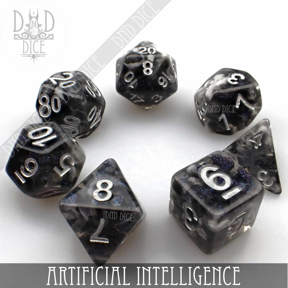 Artificial Intelligence Dice Set (Online Order Only)