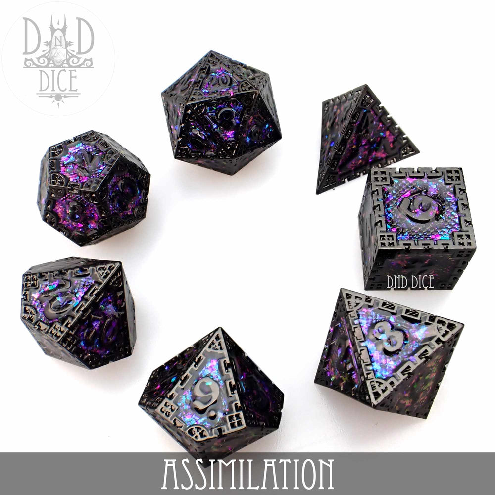 Assimilation Metal Dice Set (Online Order Only)