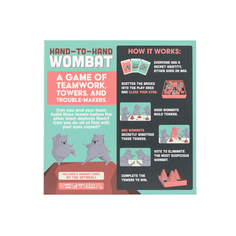 Hand-to-Hand Wombat (ONLINE ORDER ONLY)