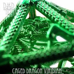 Caged Dragon D20 (6 Colors) (Online Order Only)