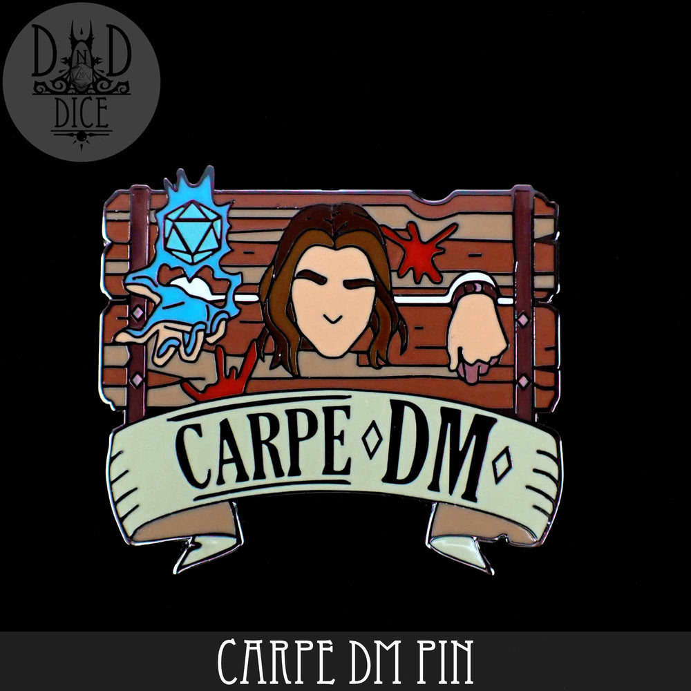 Carpe DM Enamel Pin (Online Order Only)