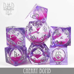 Cherry Bomb Liquid Core Dice Set (Online Order Only)