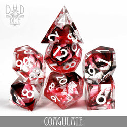 Coagulate Handmade Dice Set (Online Order Only)