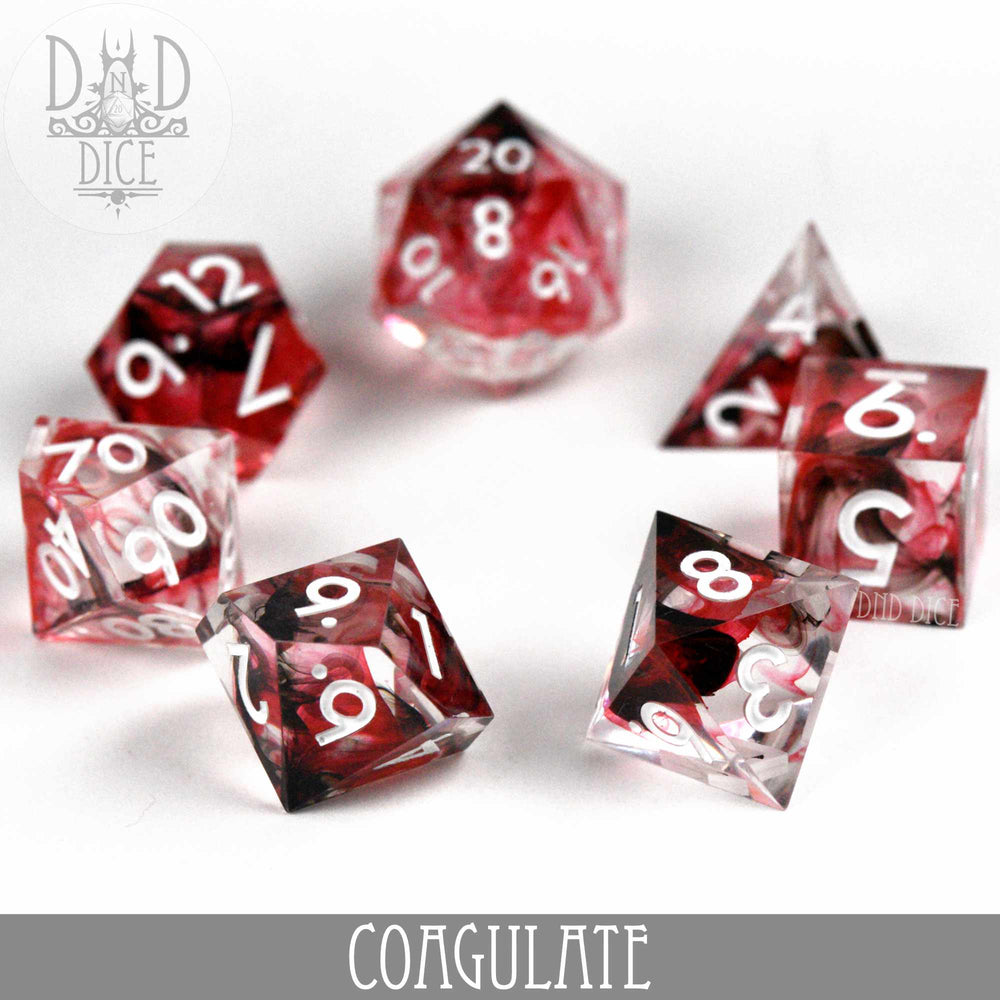 Coagulate Handmade Dice Set (Online Order Only)