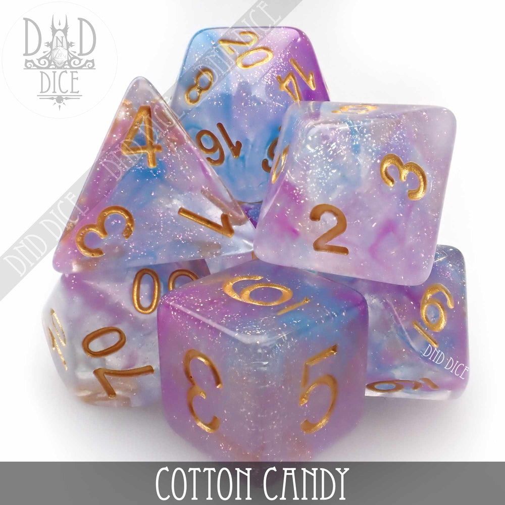 Cotton Candy Dice Set (Online Order Only)