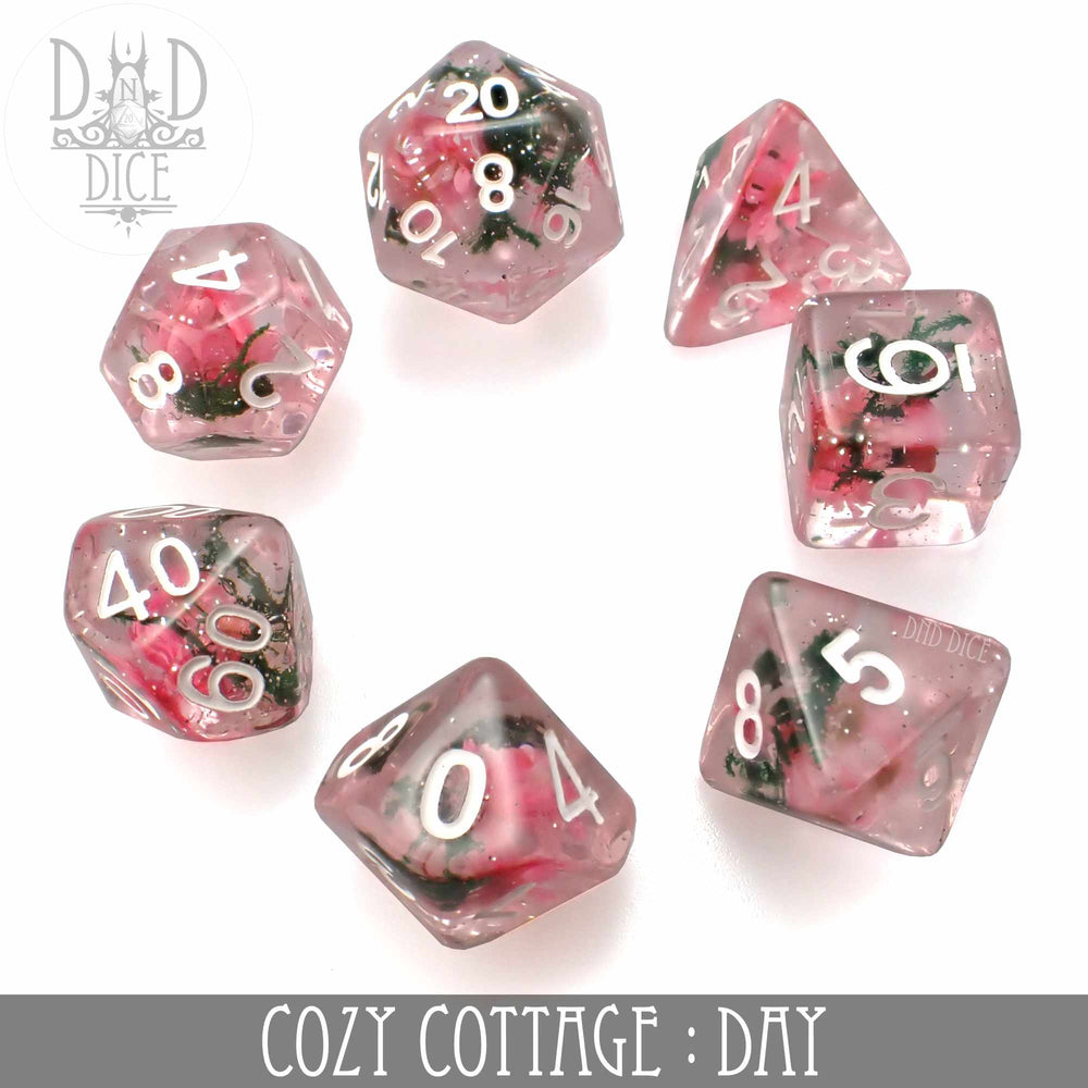 Cozy Cottage Day Dice Set (Online Order Only)