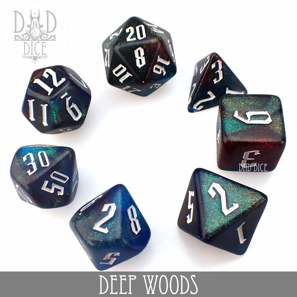Deep Woods Dice Set (Online Order Only)