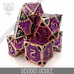 Devious Device Metal Dice Set (Online Order Only)