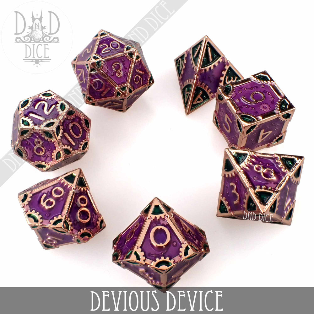 Devious Device Metal Dice Set (Online Order Only)