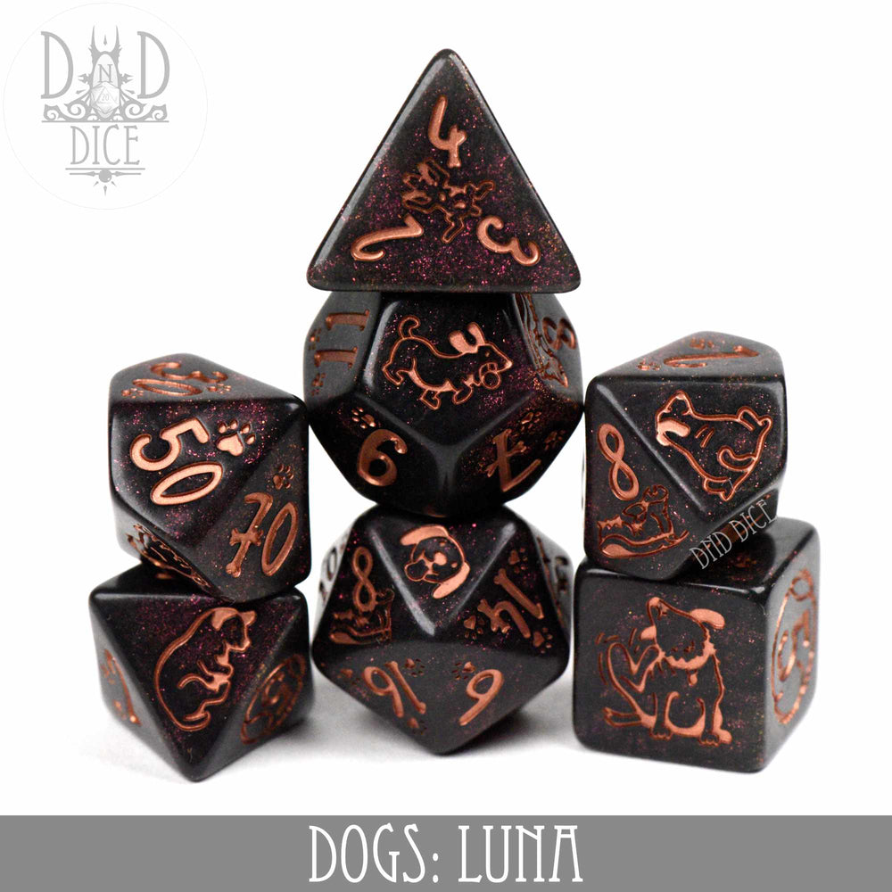 Dogs: Luna Dice Set (Online Order Only)