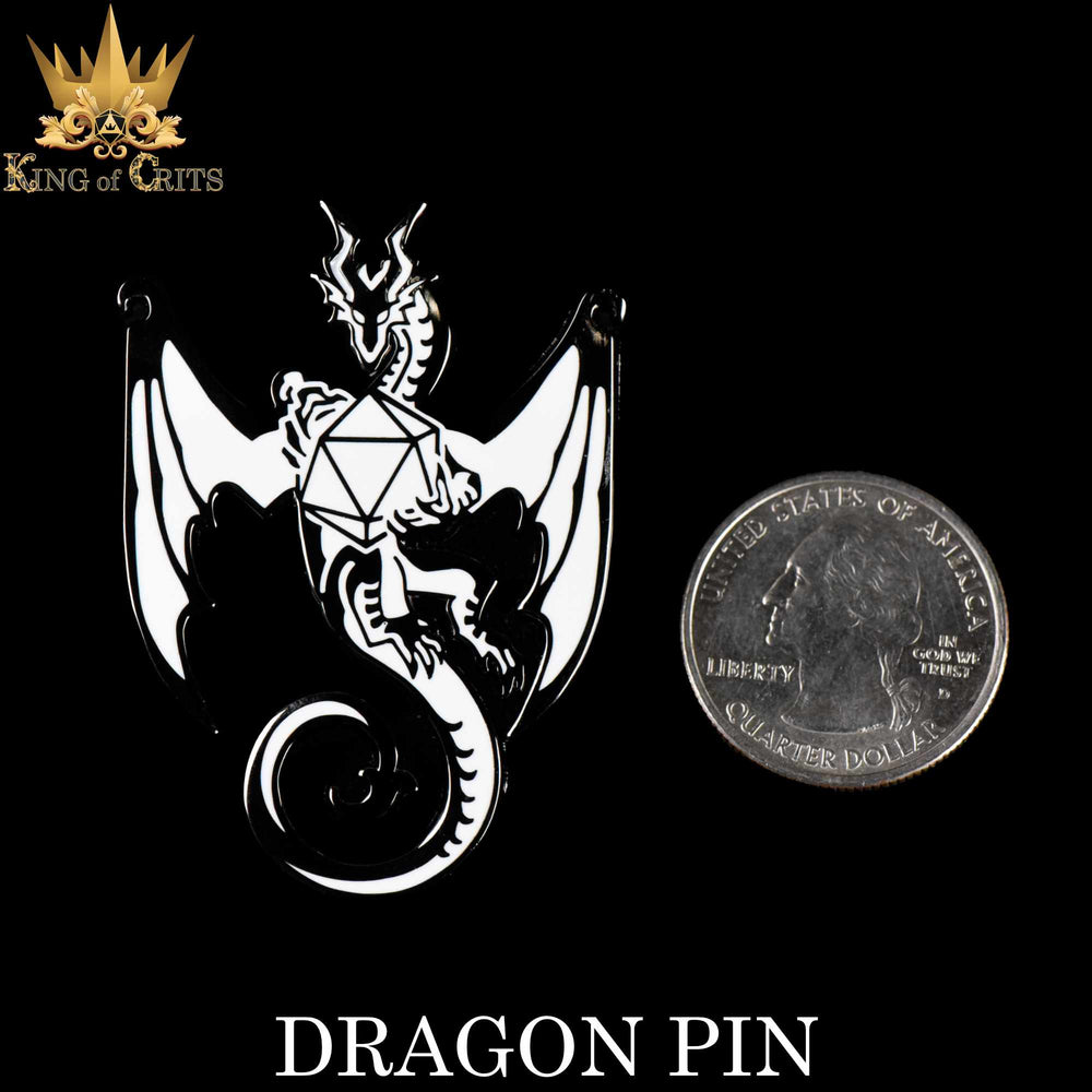 Dragon Enamel Pin (Online Order Only)