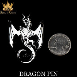 Dragon Enamel Pin (Online Order Only)