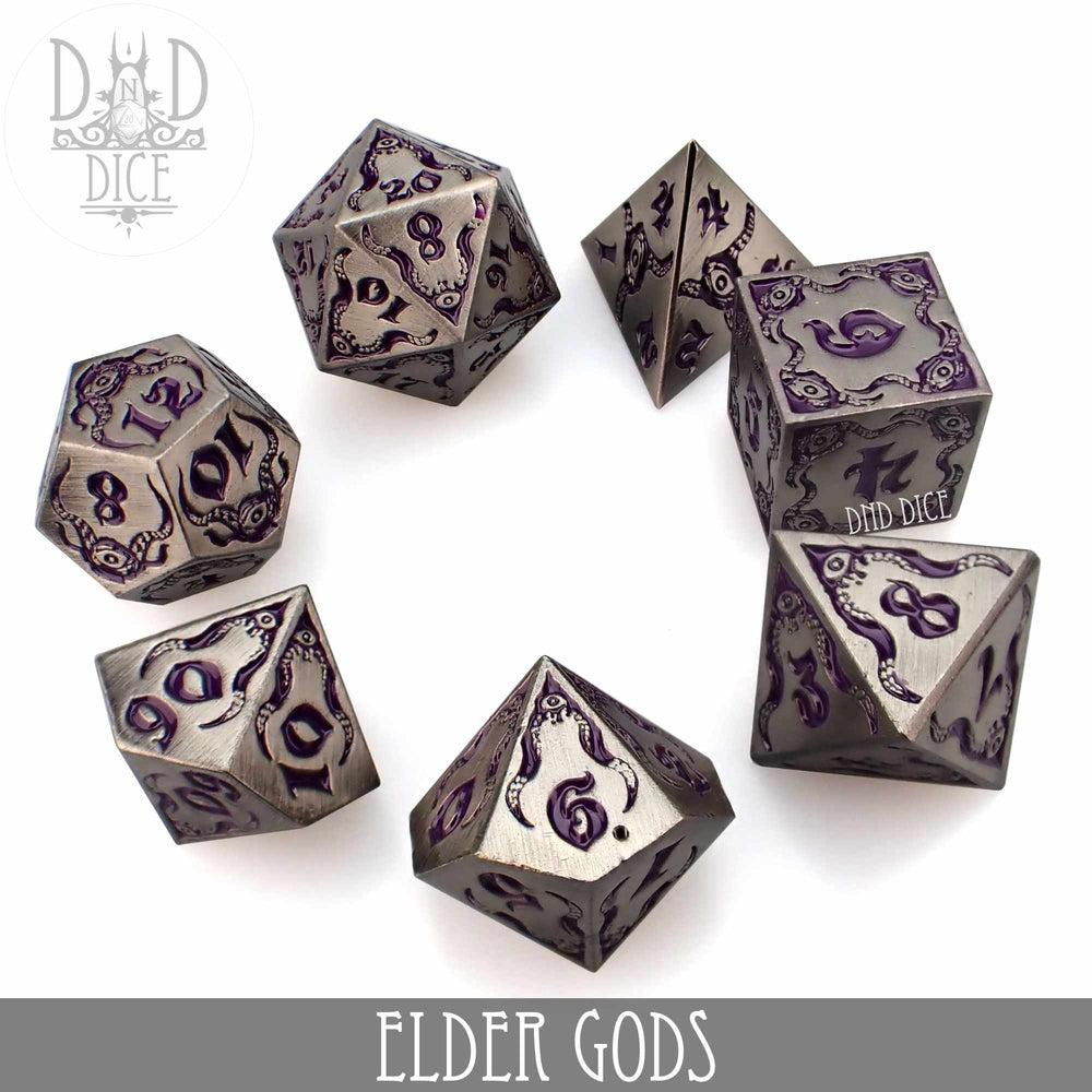 Elder Gods Metal Dice Set (Online Order Only)